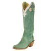 Anderson Bean Men's Anderson Bean Green Super Oil Reversed Roughout 15in. Green Reversed Top