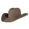 American Hats 7X Pecan Rancher Crease 4 1/4in. Brim Felt Cowboy Hat