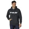 Wrangler Men's Charcoal Logo Hoodie