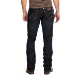 Wrangler Men's Retro 77 Slim Bootcut Jeans In Dax Wash