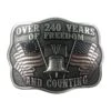 And West 240 Years Of Freedom Buckle