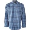 Cinch Men's Blue Plaid Button Shirt
