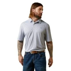 Ariat Men's All Over Print Polo