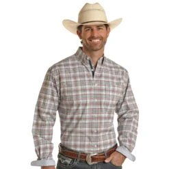 Panhandle Mens Long Sleeve Button