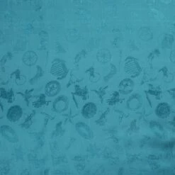 Wyoming Traders Men's Aqua Cowboy Logo Wild Rag